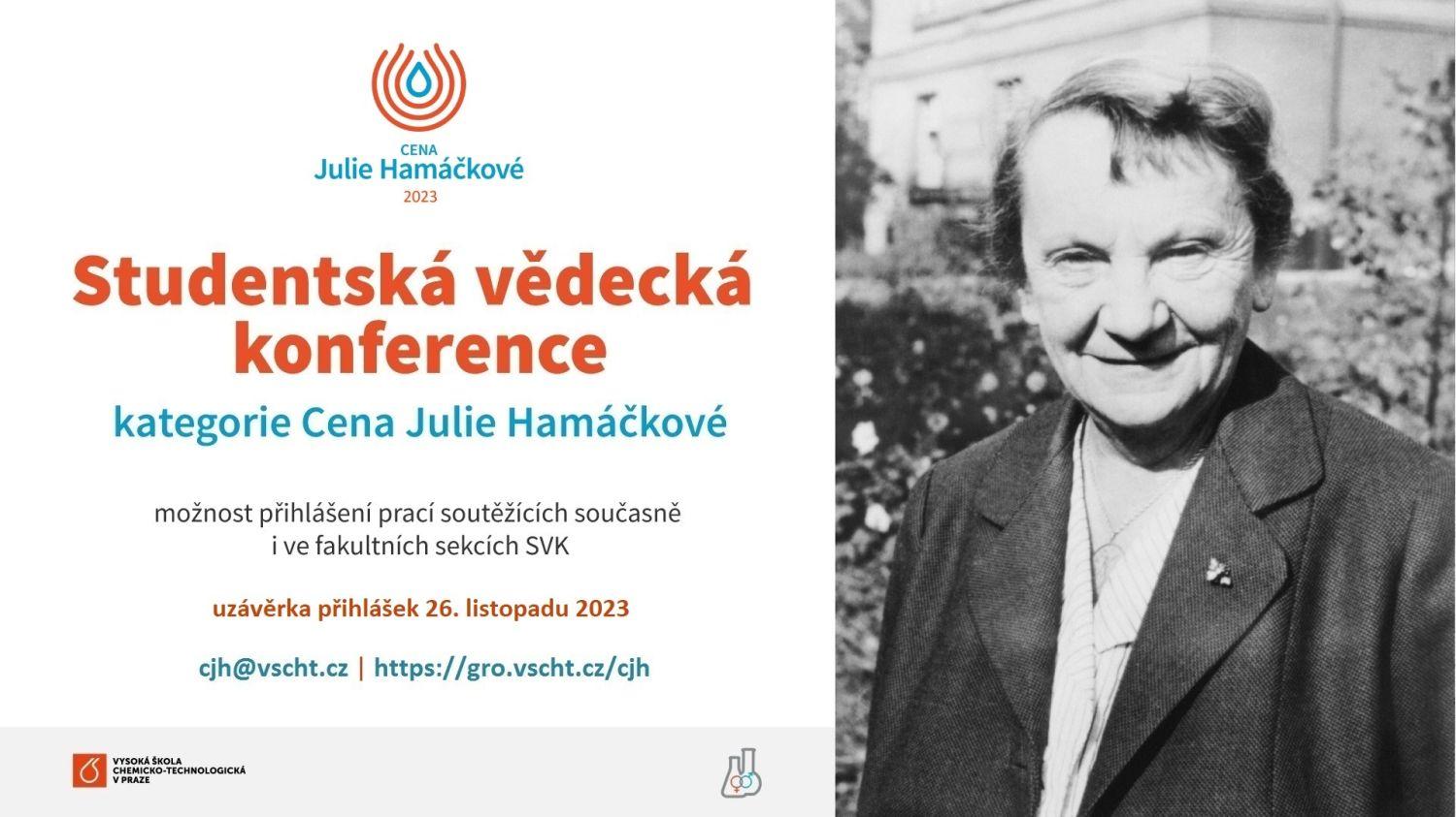 Cena Julie Hamáčkové