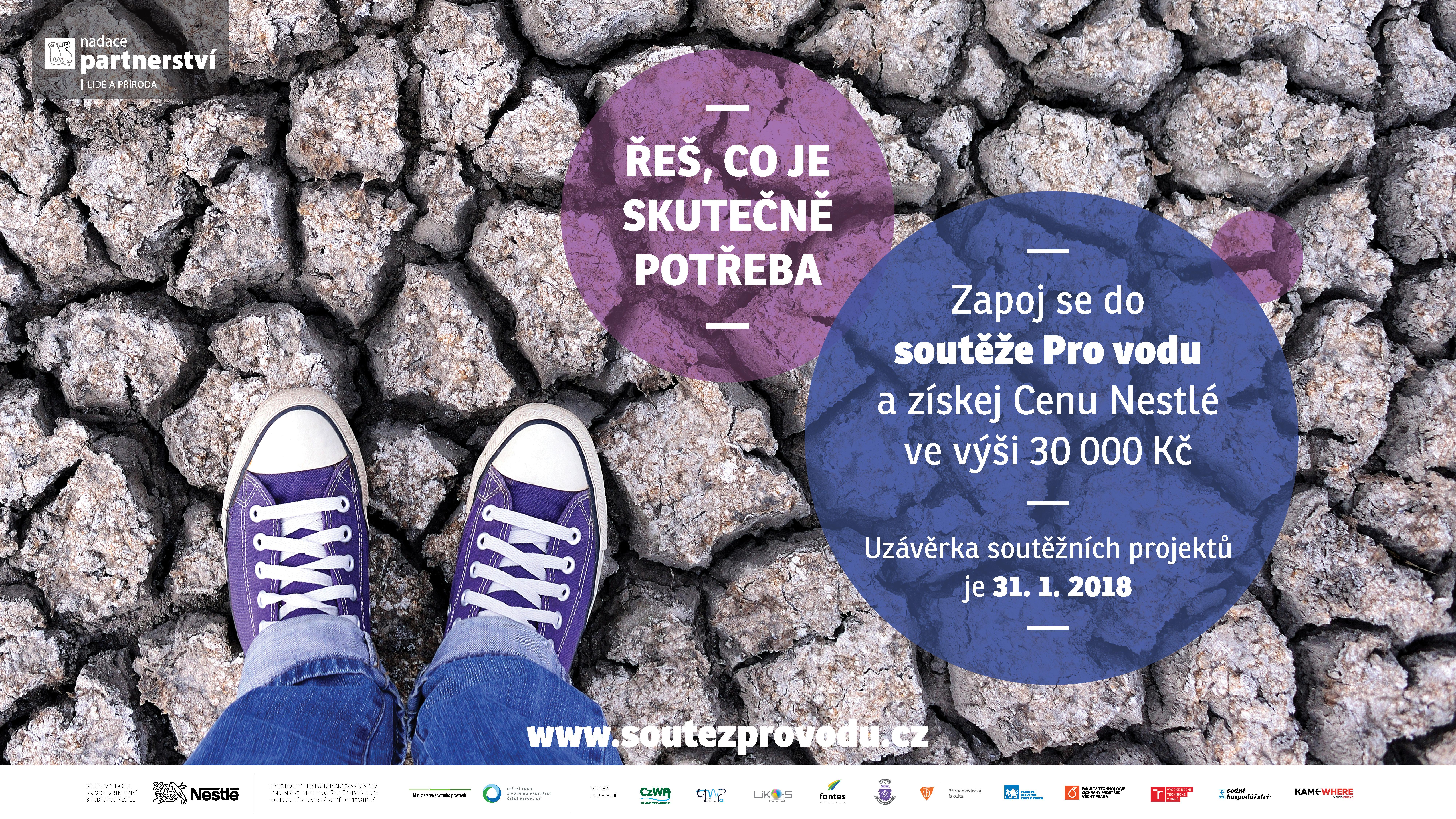 Zapojte se do soutěže PRO VODU 2018