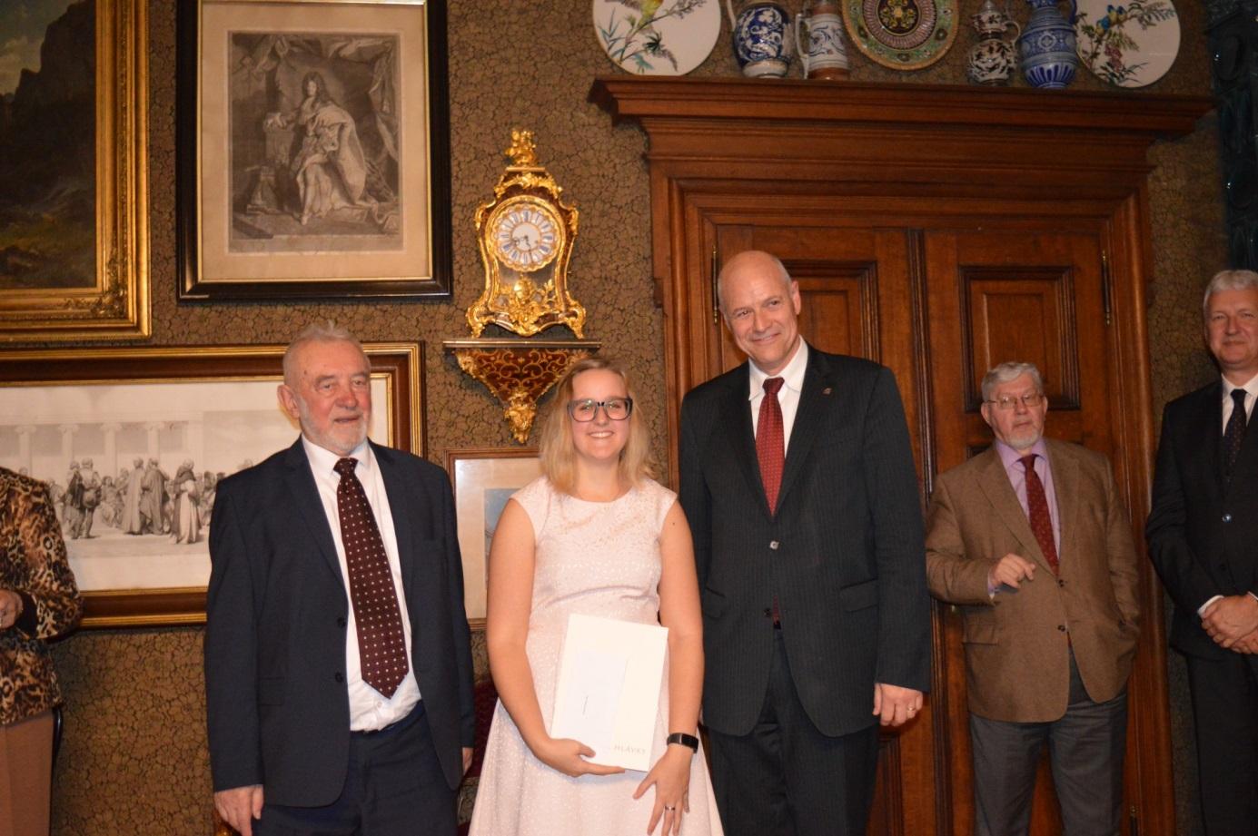 Cena Josefa Hlávky pro naši diplomantku