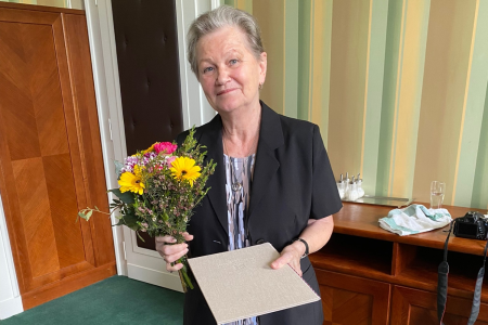 Schulz medal for prof. Zábranská