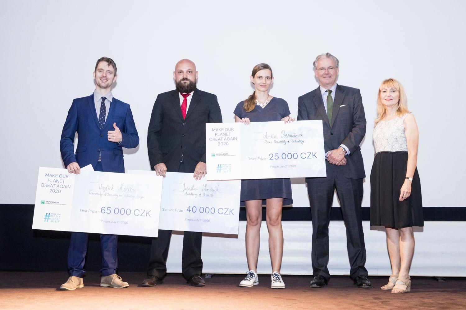 MOPGA award for Vojtěch Kouba