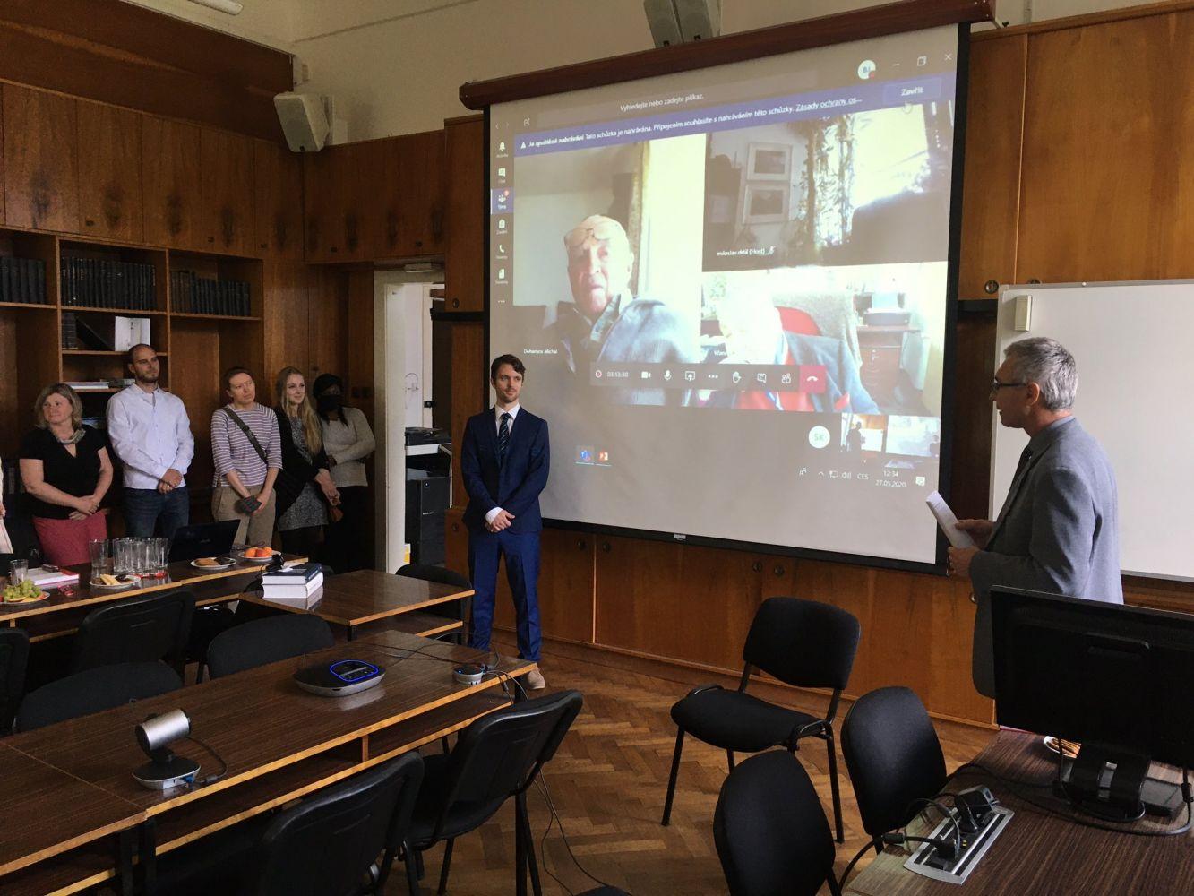 Successfully defended Ph.D. thesis at our department