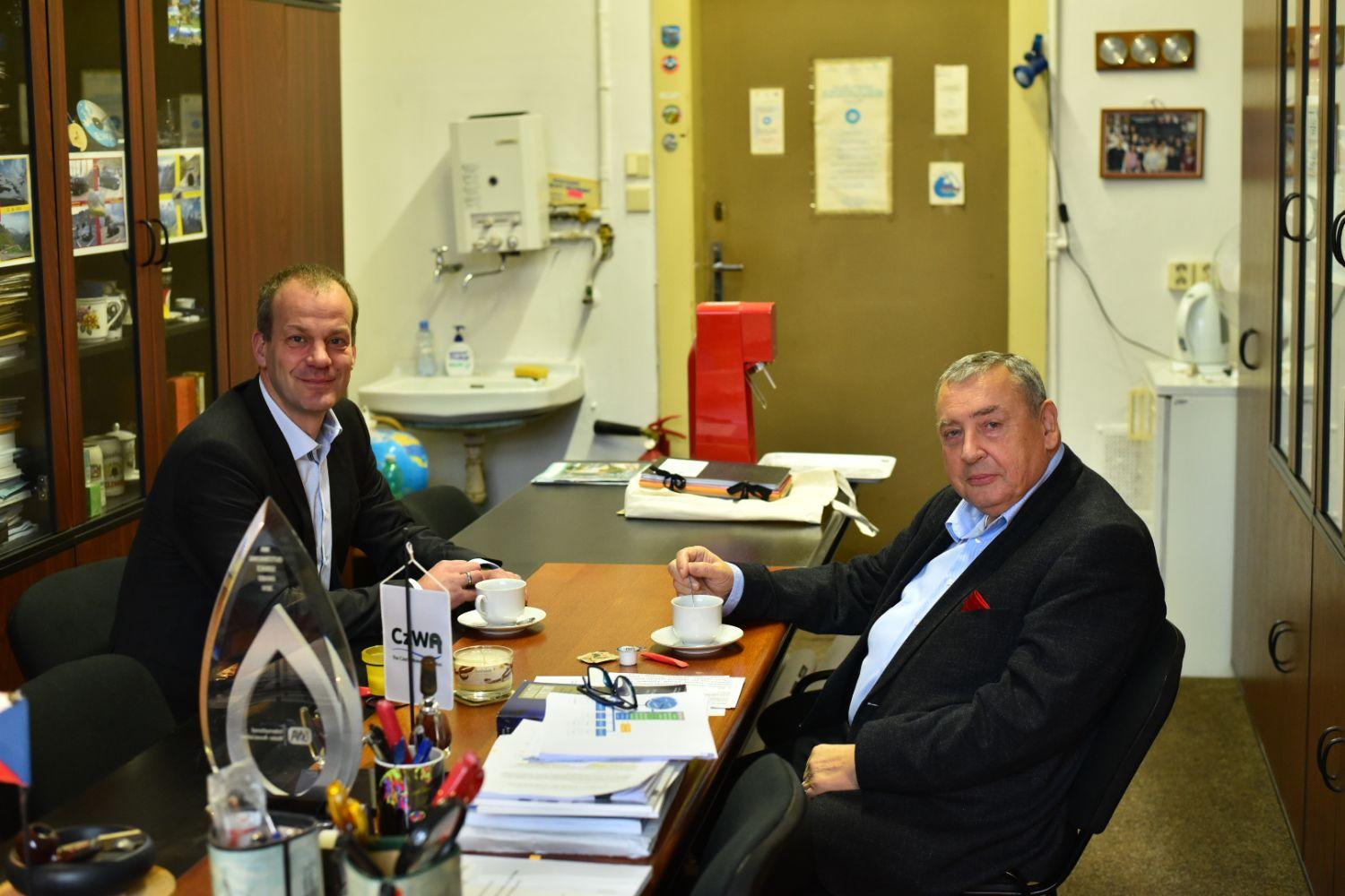 Visit of prof. Krampe