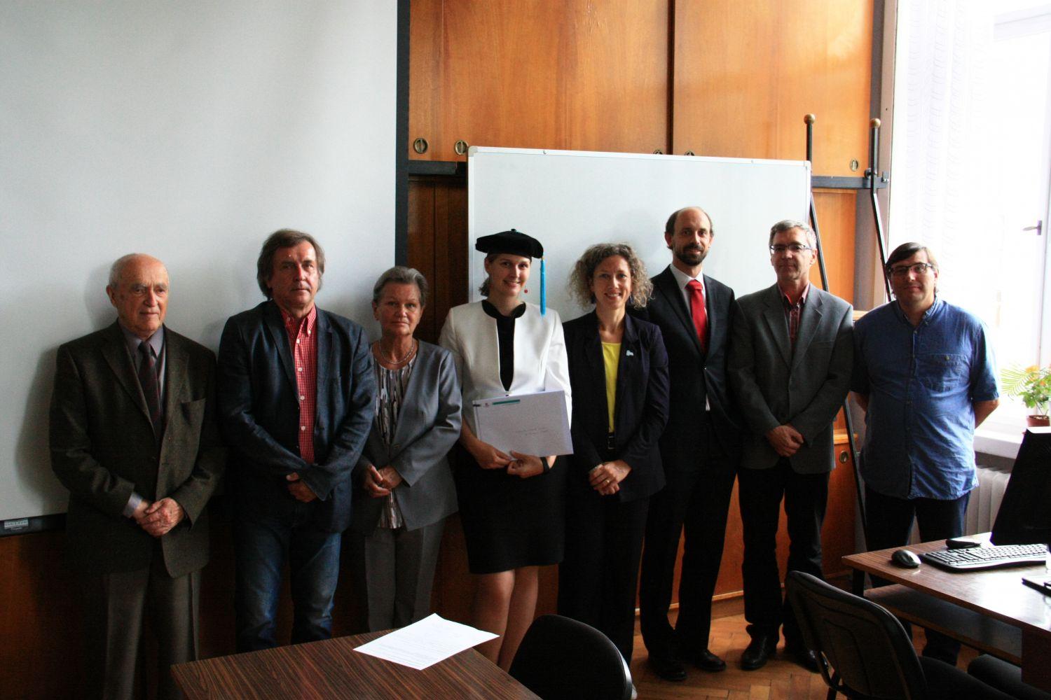 Successful defense of Joint PhD at our department