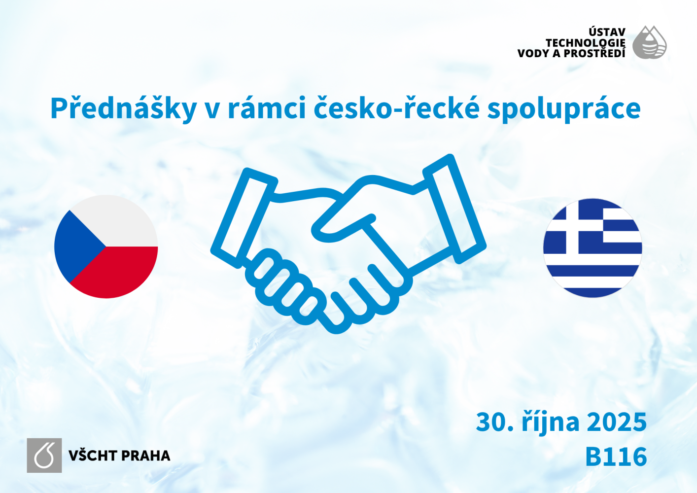 Přednášky v rámci česko-řecké spolupráce